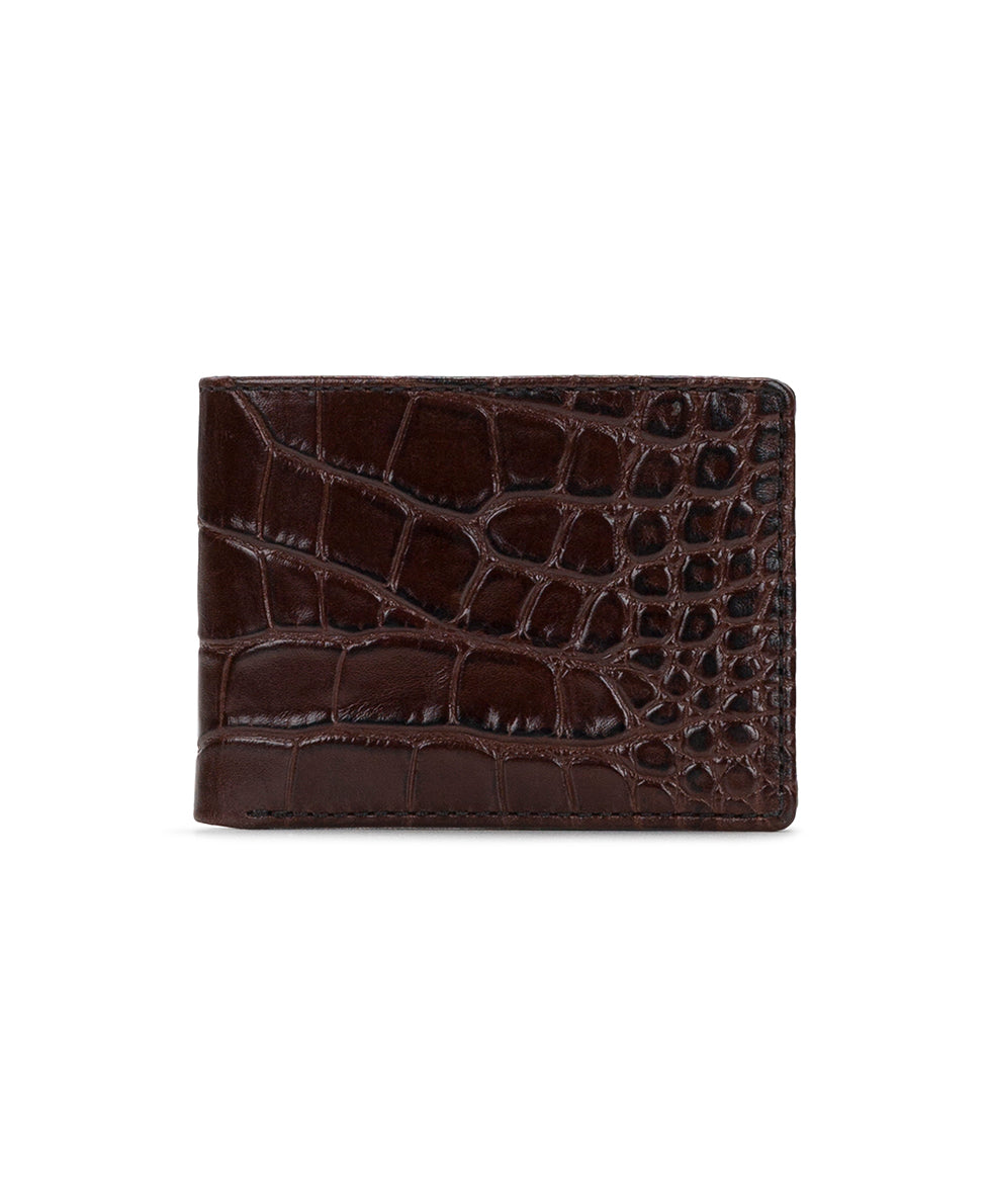 Male - Double Billfold Wallet - Modena II - brown - by Patricia Nash - View 1 of 4