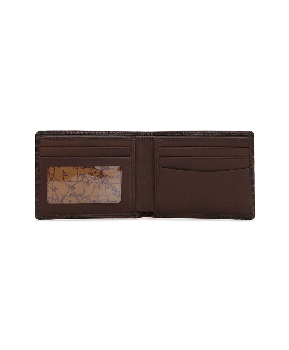 Male - Double Billfold Wallet - Modena II - brown - by Patricia Nash - View 2 of 4