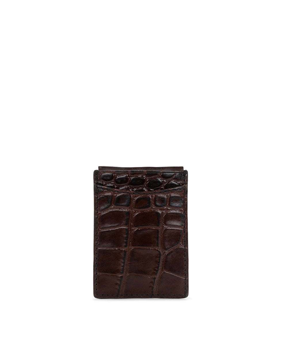 Male - Magnetic Money Clip - Modena II - brown - by Patricia Nash - View 1 of 4