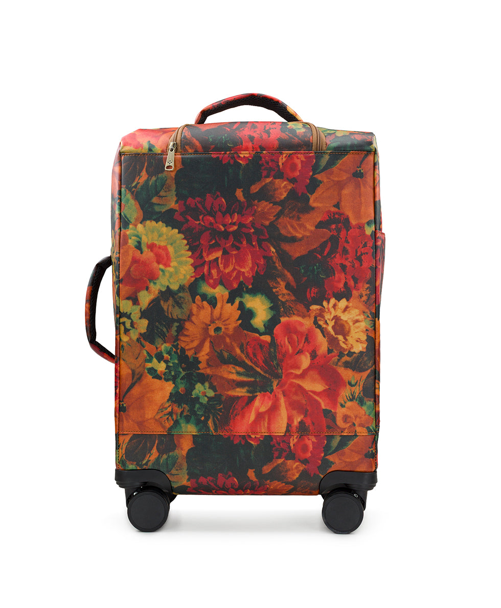Female - Cagliari Roller Duffel - Patina Coated Linen Canvas - Multi Print - multi print - by Patricia Nash - View 2 of 5