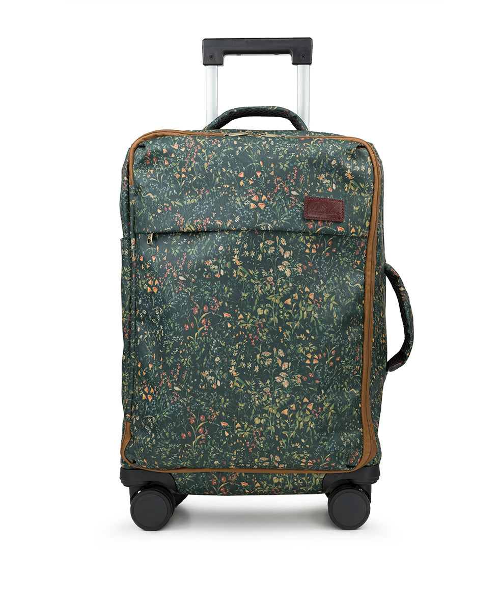 Female - Cagliari Roller Duffel - Patina Coated Linen Canvas ‑ Tuscan Fields - tuscan fields - by Patricia Nash - View 1 of 6