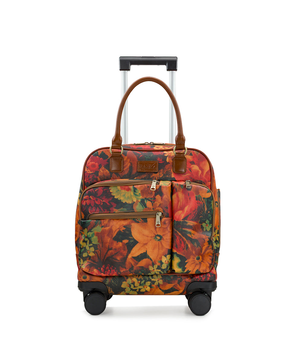 Female - Mattia Underseater - Patina Coated Linen Canvas - Multi Print - multi print - by Patricia Nash - View 1 of 6
