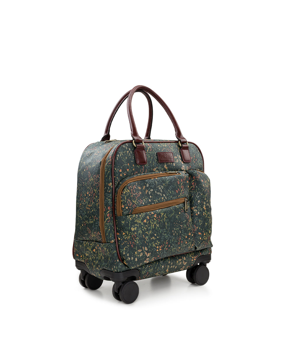 Female - Mattia Underseater - Patina Coated Linen Canvas ‑ Tuscan Fields - tuscan fields - by Patricia Nash - View 4 of 7