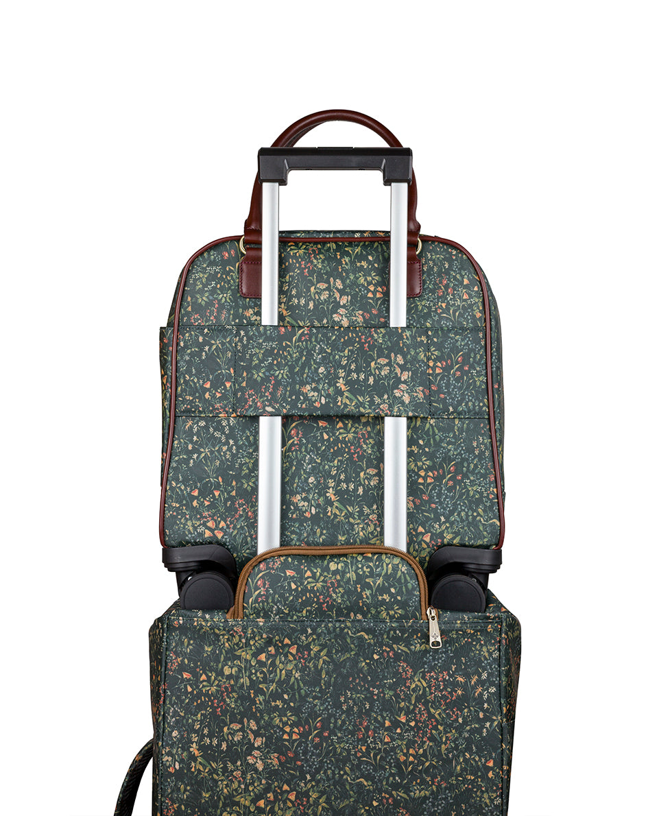 Female - Mattia Underseater - Patina Coated Linen Canvas ‑ Tuscan Fields - tuscan fields - by Patricia Nash - View 6 of 7