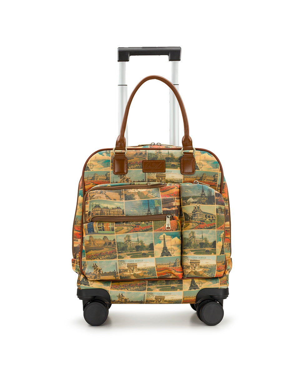 Female - Mattia Underseater - Patina Coated Linen Canvas - Postcards From Paris - postcards from paris - by Patricia Nash - View 1 of 6