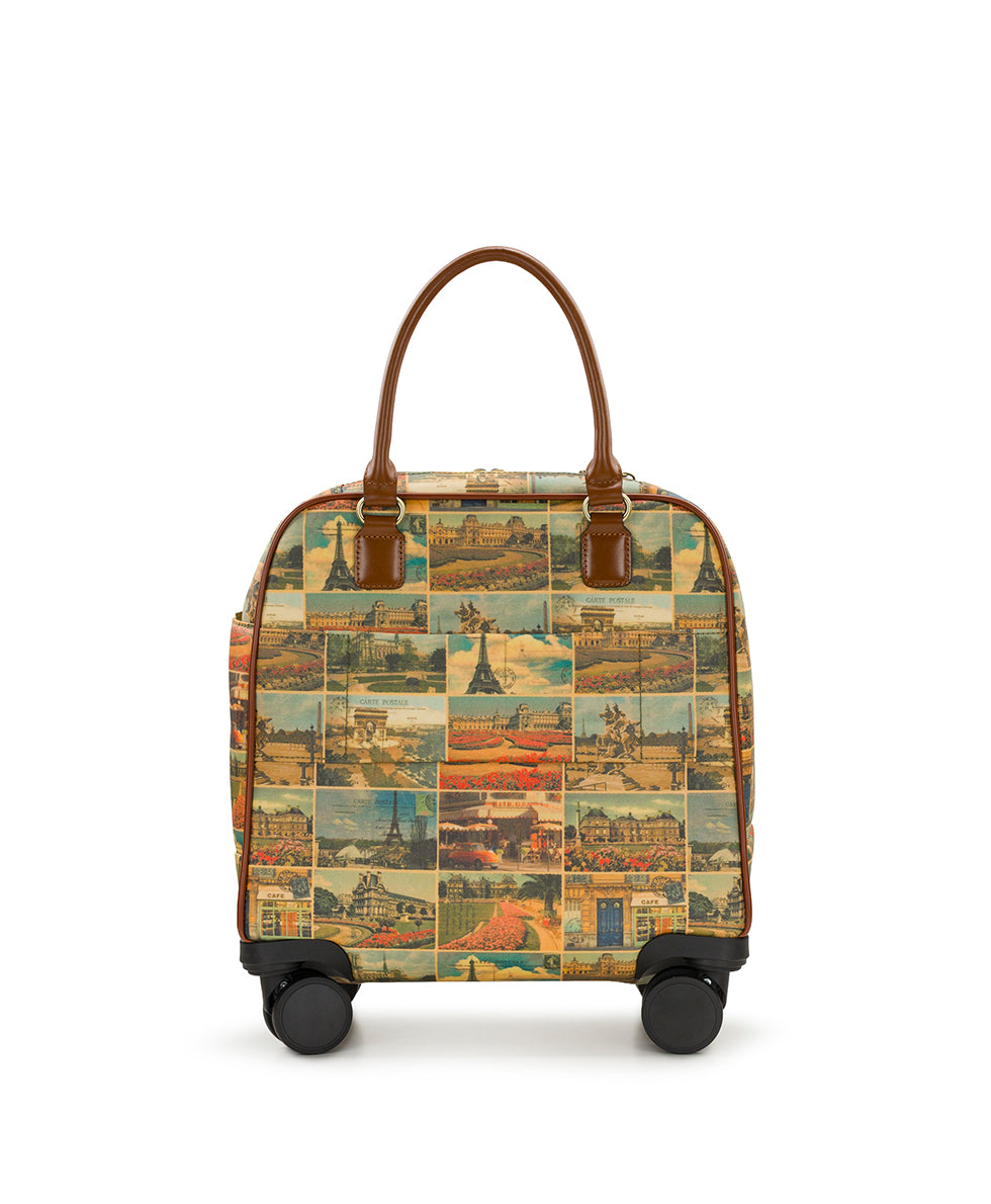 Female - Mattia Underseater - Patina Coated Linen Canvas - Postcards From Paris - postcards from paris - by Patricia Nash - View 2 of 6