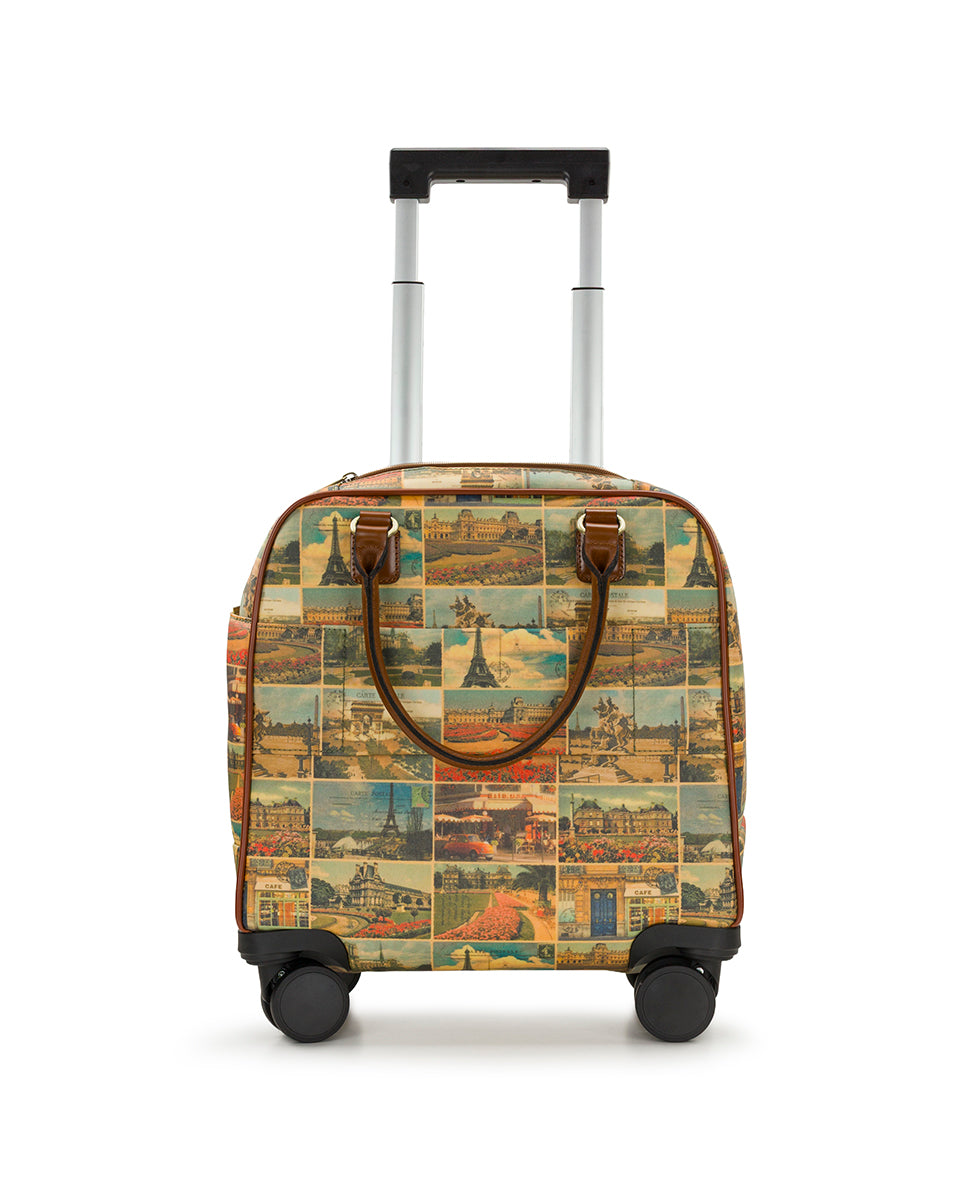 Female - Mattia Underseater - Patina Coated Linen Canvas - Postcards From Paris - postcards from paris - by Patricia Nash - View 3 of 6