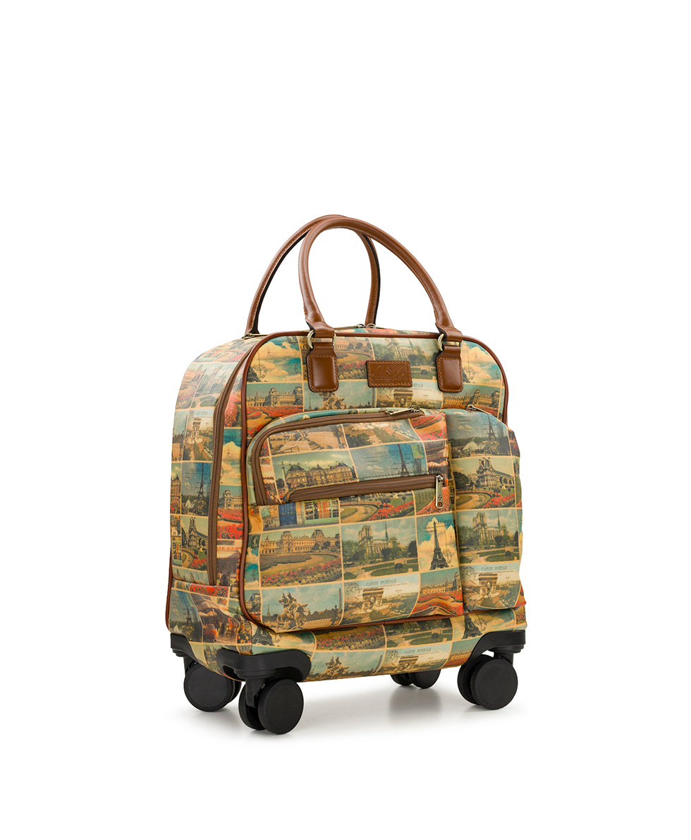 Female - Mattia Underseater - Patina Coated Linen Canvas - Postcards From Paris - postcards from paris - by Patricia Nash - View 4 of 6