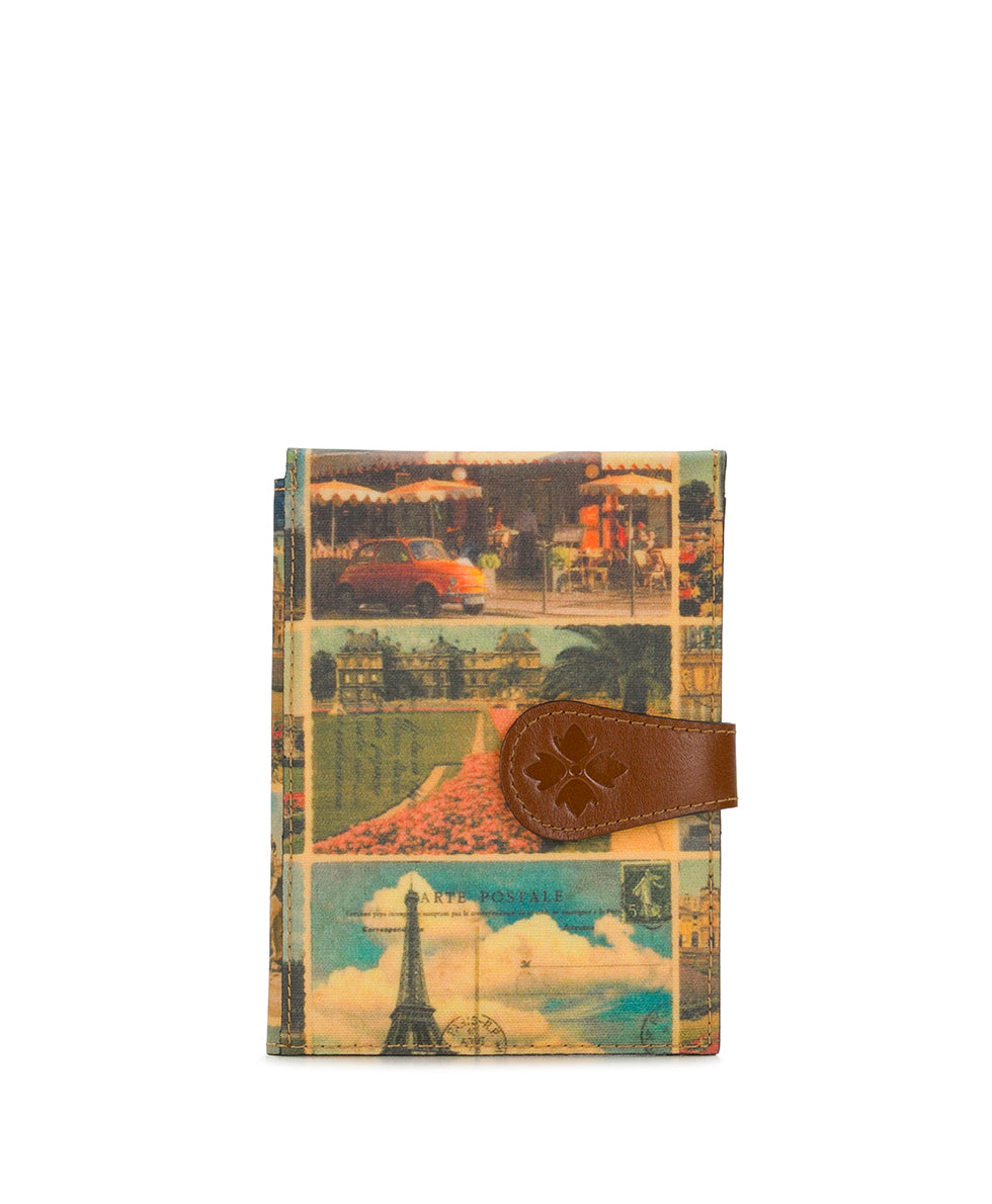 Female - Boxed Luggage Tag Set - Postcards From Paris - postcards from paris - by Patricia Nash - View 2 of 6