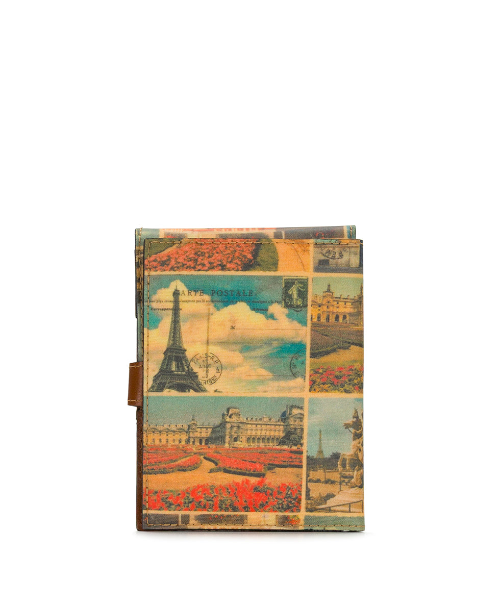 Female - Boxed Luggage Tag Set - Postcards From Paris - postcards from paris - by Patricia Nash - View 3 of 6