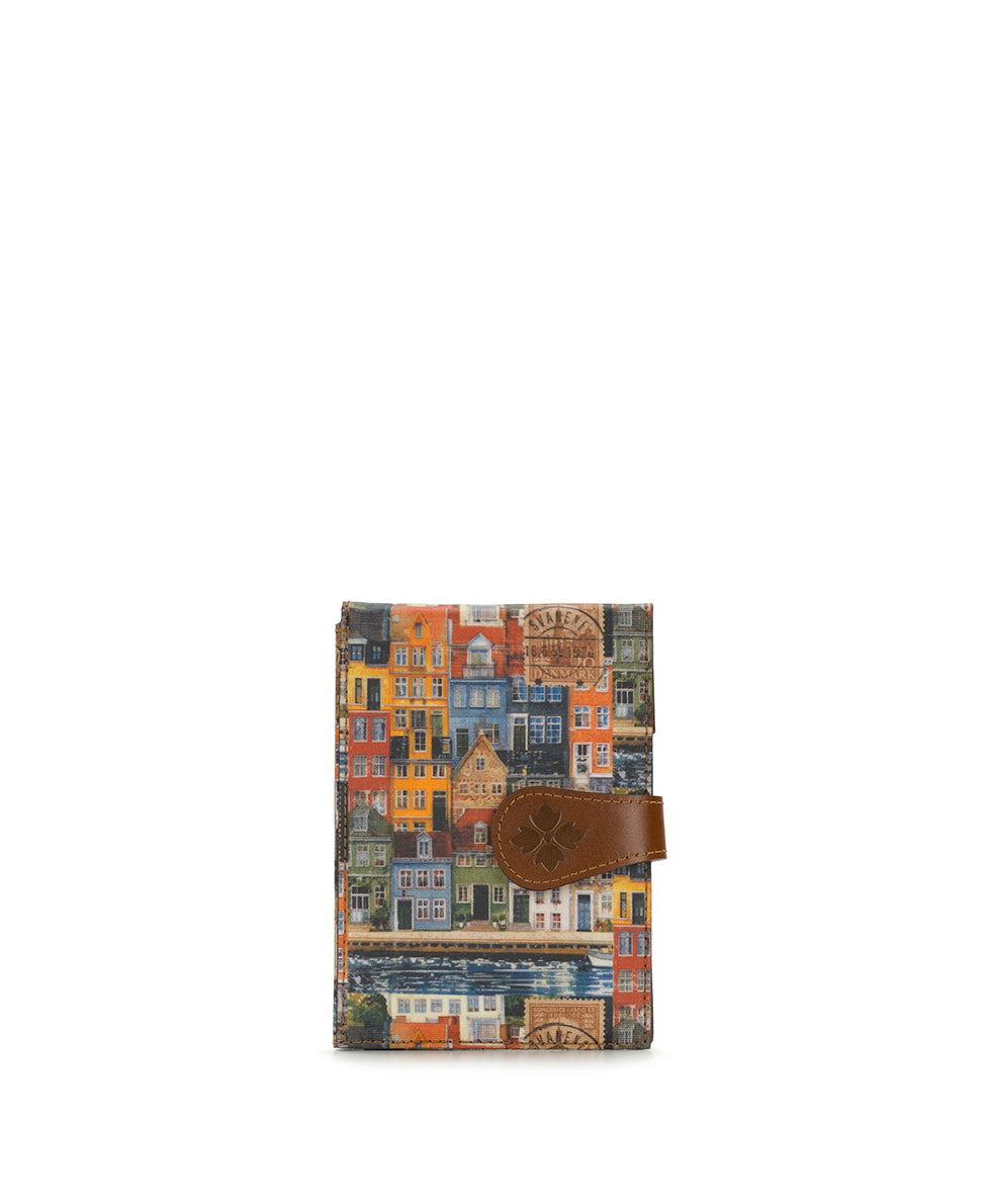 Female - Passport with Luggage Tag | Homes Along The Coast of Bergen | Homes Along The Coast Of Bergen - homes along the coast of bergen - by Patricia Nash - View 2 of 6
