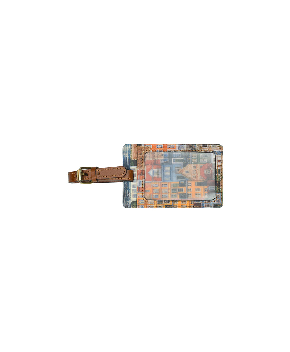 Female - Passport with Luggage Tag | Homes Along The Coast of Bergen | Homes Along The Coast Of Bergen - homes along the coast of bergen - by Patricia Nash - View 5 of 6