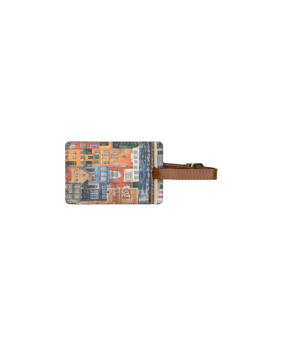 Female - Passport with Luggage Tag | Homes Along The Coast of Bergen | Homes Along The Coast Of Bergen - homes along the coast of bergen - by Patricia Nash - View 6 of 6