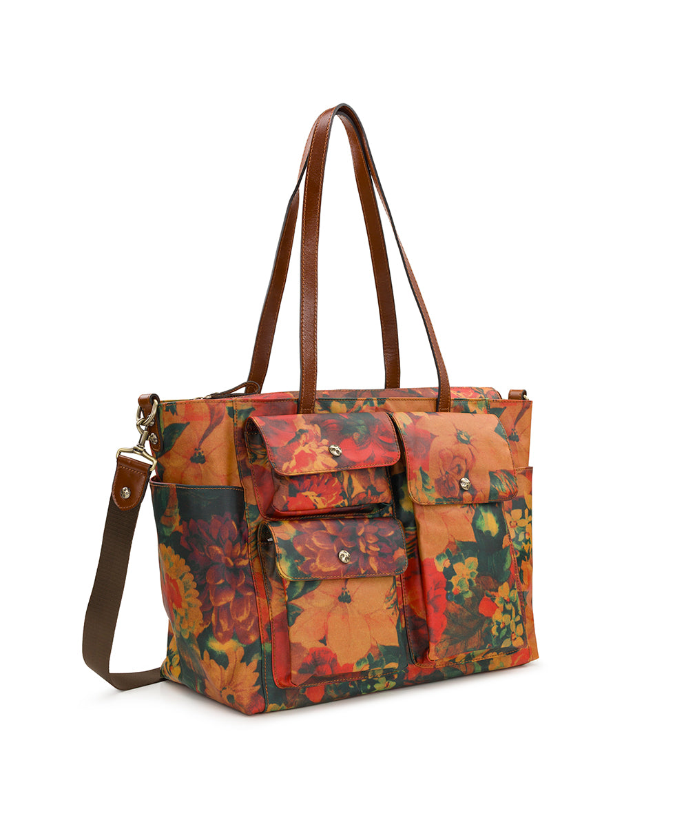 Female - Sorlana Travel Tote – Multi Print - multi print - by Patricia Nash - View 3 of 5