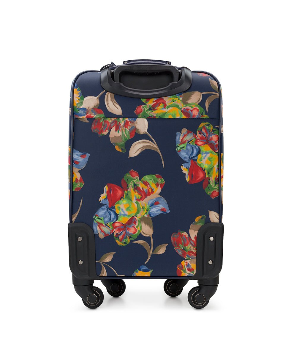 Vettore Trolley - Patina Coated Linen Canvas — Le Fleur - le fleur - by Patricia Nash - View 2 of 5