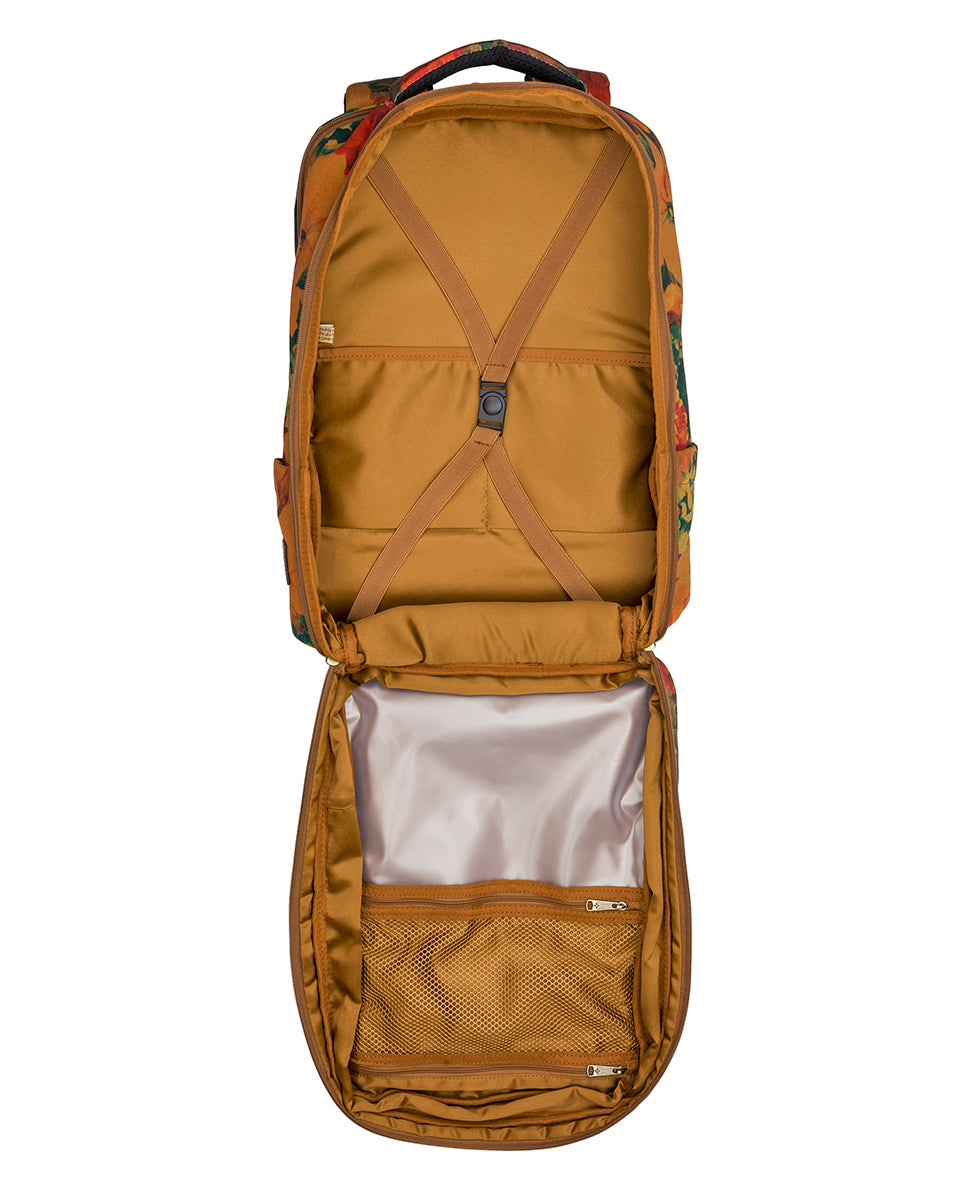 Female - Vico Travel Backpack - Woven Poly - Multi Print - multi print - by Patricia Nash - View 4 of 6