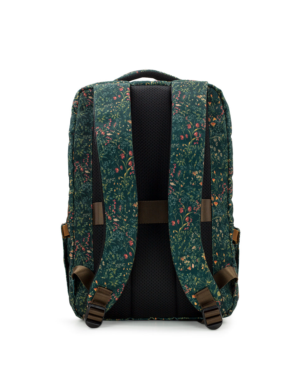 Female - Vico Backpack - Woven Poly ‑ Tuscan Fields - tuscan fields - by Patricia Nash - View 2 of 6