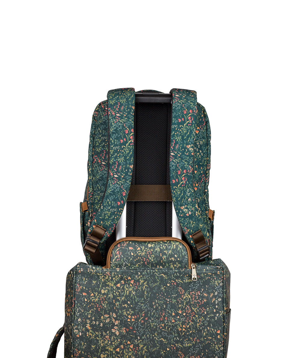 Female - Vico Backpack - Woven Poly ‑ Tuscan Fields - tuscan fields - by Patricia Nash - View 6 of 6