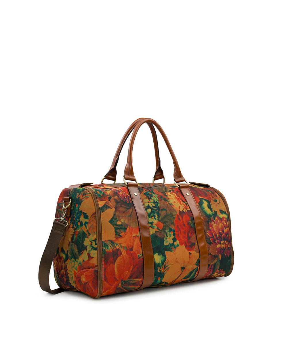 Female - Vasilia Garment Duffel Bag - Multi Print - multi print - by Patricia Nash - View 3 of 7