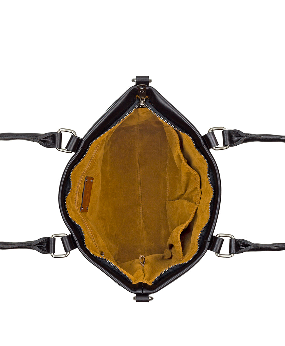 Female - Carducci Pocket Tote - Heritage - black - by Patricia Nash - View 4 of 4