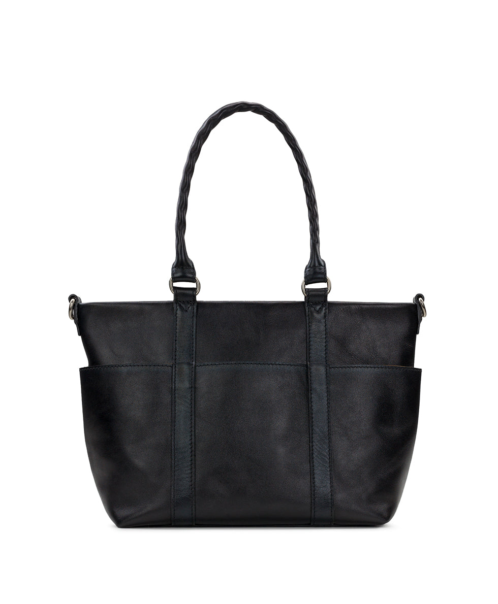 Female - Carducci Pocket Tote - Heritage - black - by Patricia Nash - View 2 of 4
