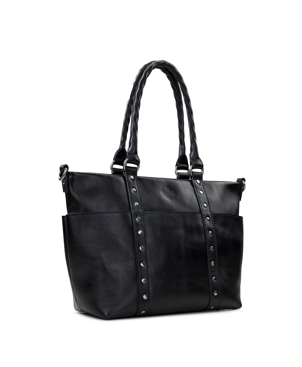 Female - Carducci Pocket Tote - Heritage - black - by Patricia Nash - View 3 of 4