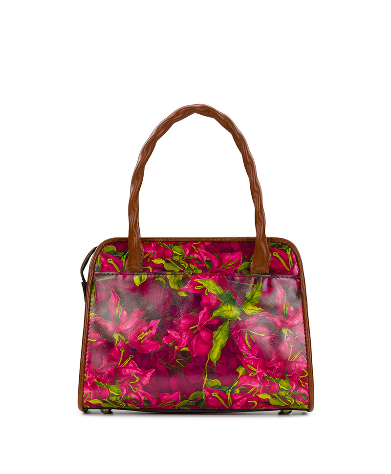 Paris Satchel - Bougainvilleas Along The Coast – Patricia Nash