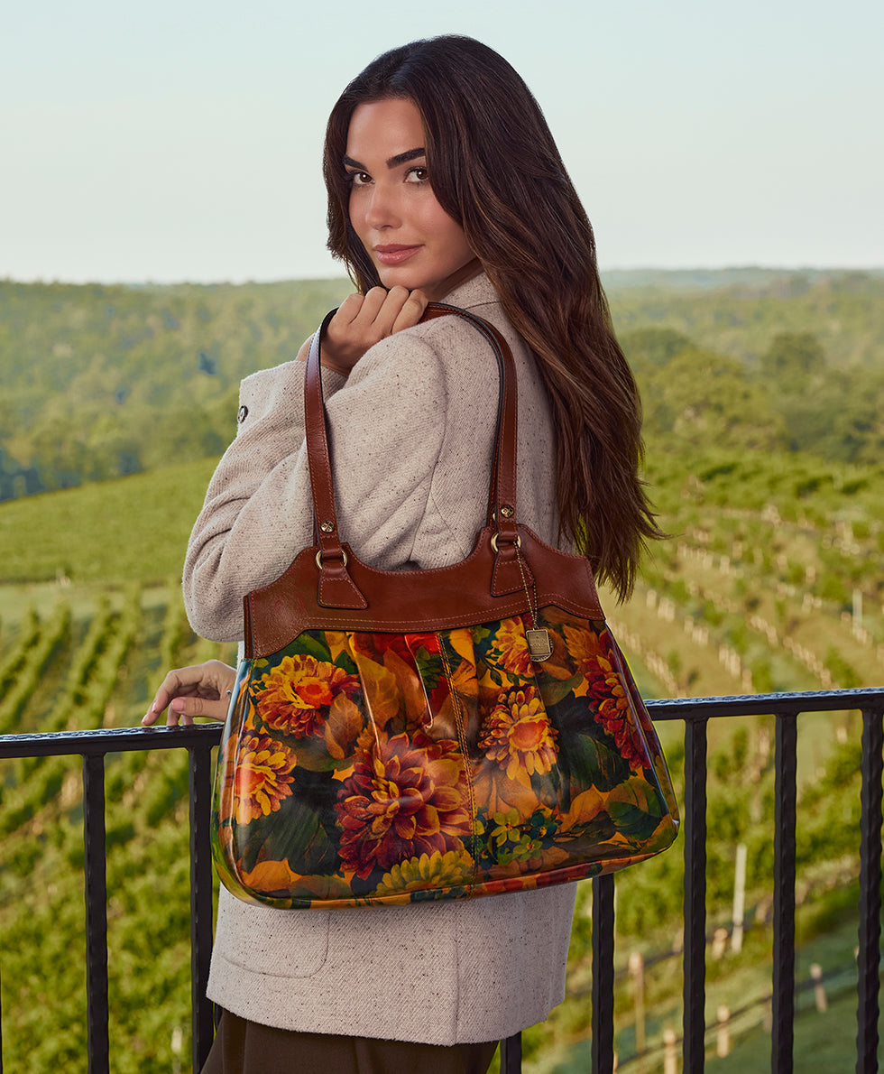 Female - Napoli Satchel Anniversary - Multi Print - multi print - by Patricia Nash - View 4 of 9