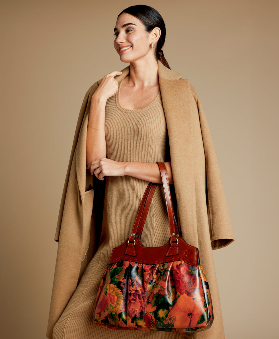 Female - Napoli Satchel Anniversary - Multi Print - multi print - by Patricia Nash - View 9 of 9