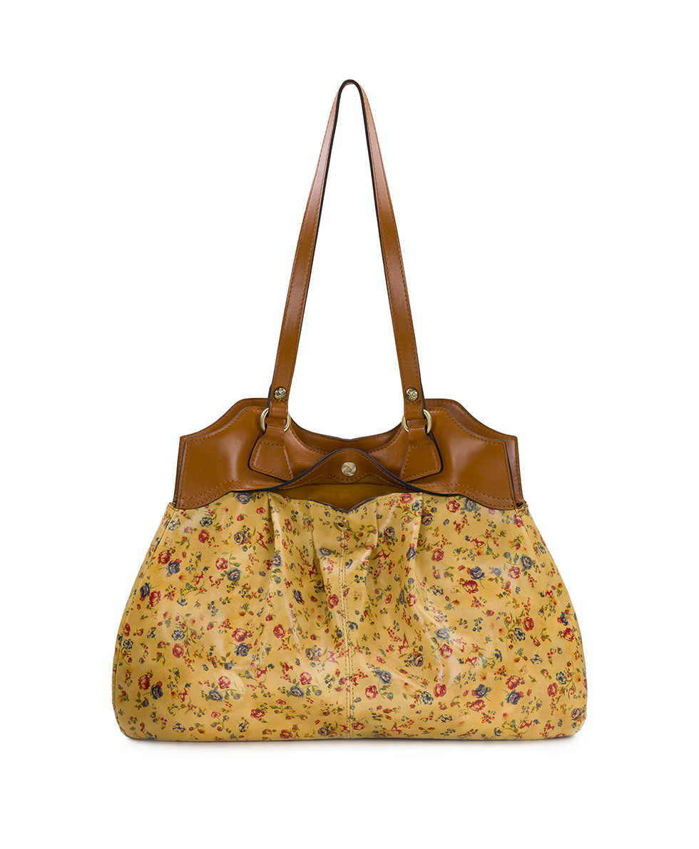 Female - Napoli Satchel - Fleur de Jardin - fleur de jardin - by Patricia Nash - View 3 of 7