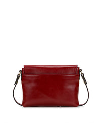 Corfu Crossbody - Vintage Distressed Leather — Ruby Red