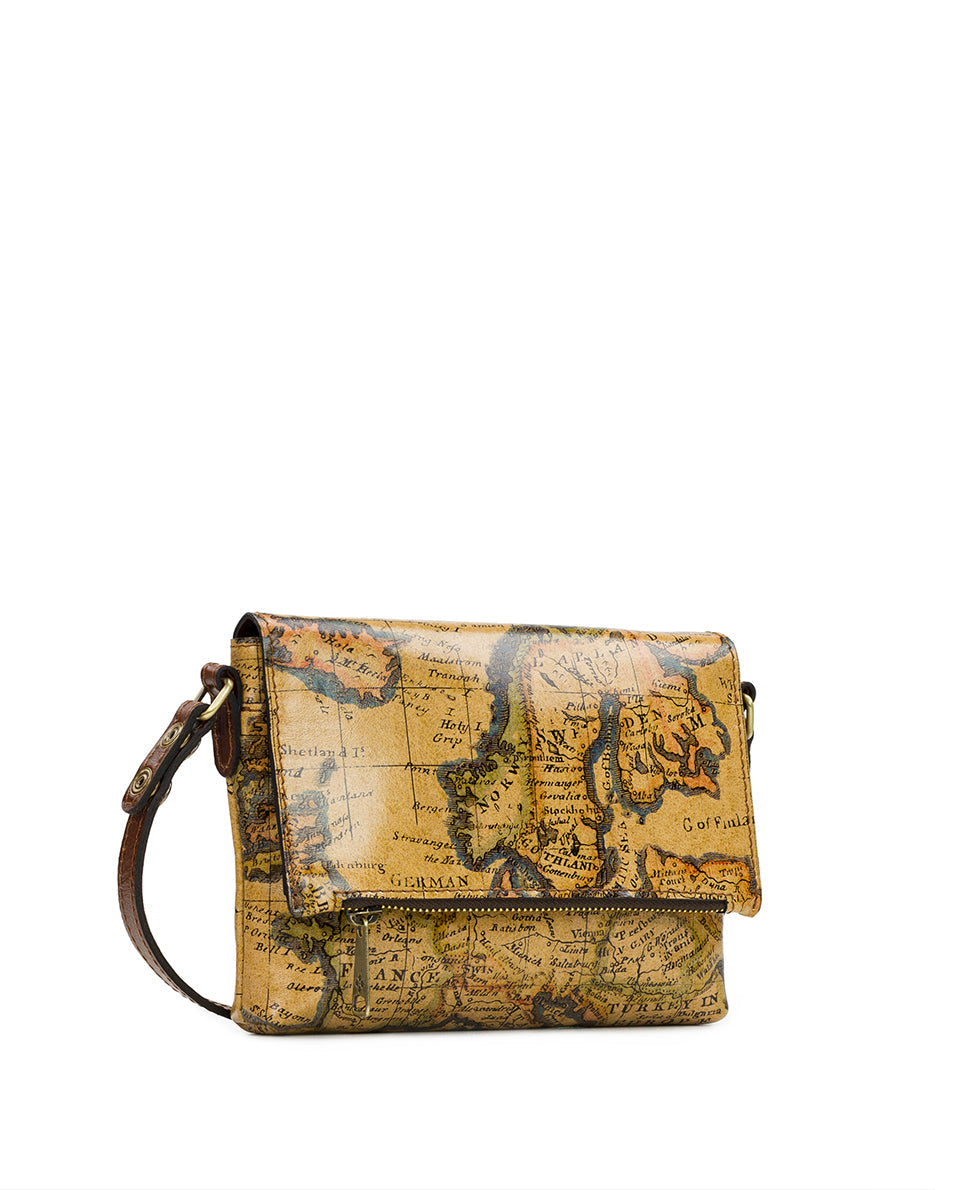 Corfu Crossbody Bag - European Map - european map - by Patricia Nash - View 3 of 4