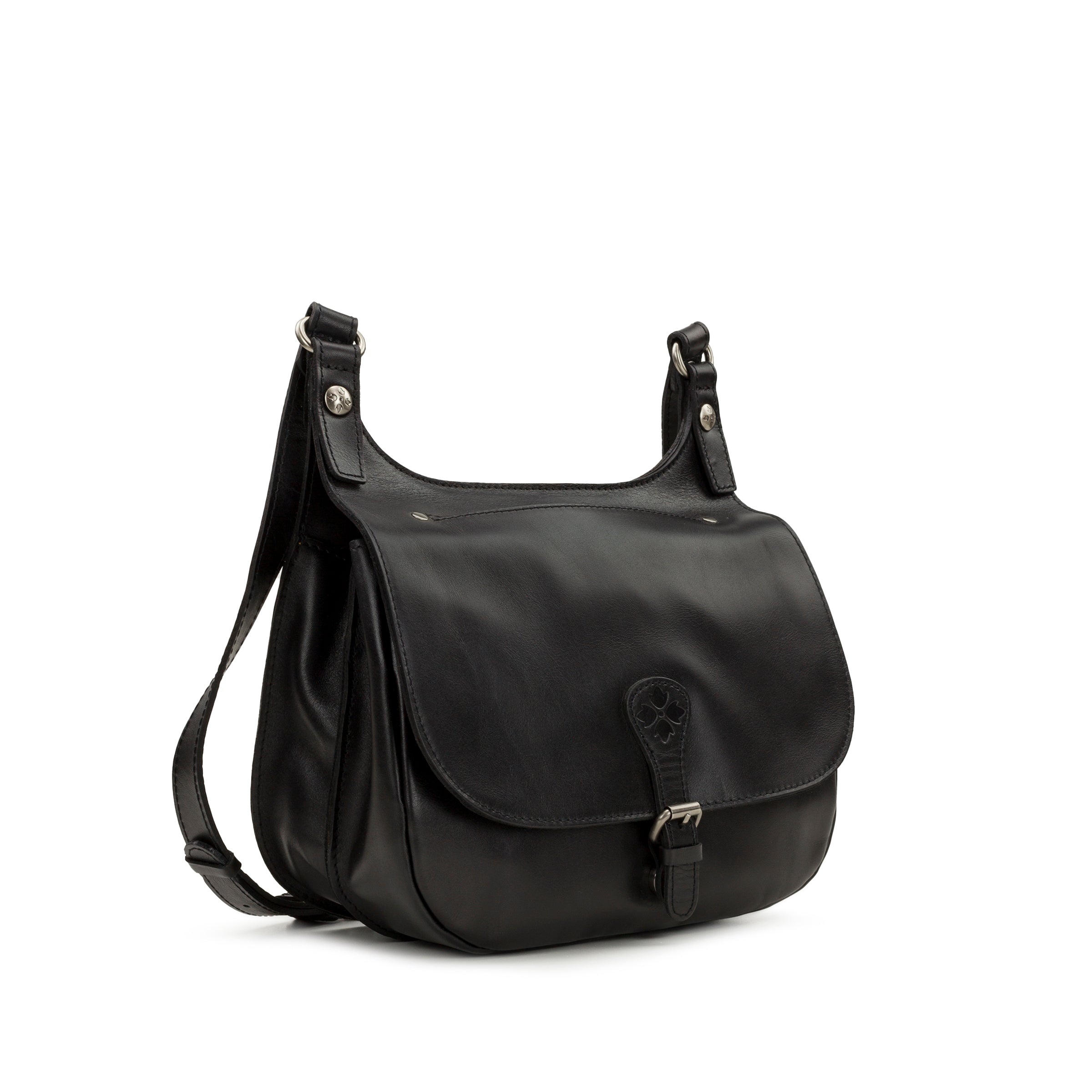 Female - London Saddle Bag - Heritage - black - by Patricia Nash - View 3 of 11