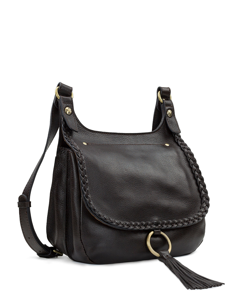 London Saddle Bag - Rugged Natural Grain Leather