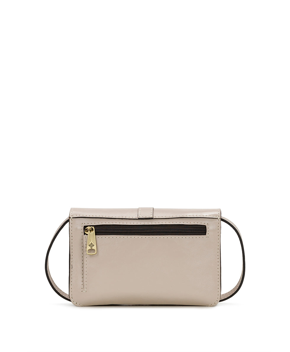 Female - Torri Crossbody - Vintage Distressed Leather - chalk white - by Patricia Nash - View 2 of 4