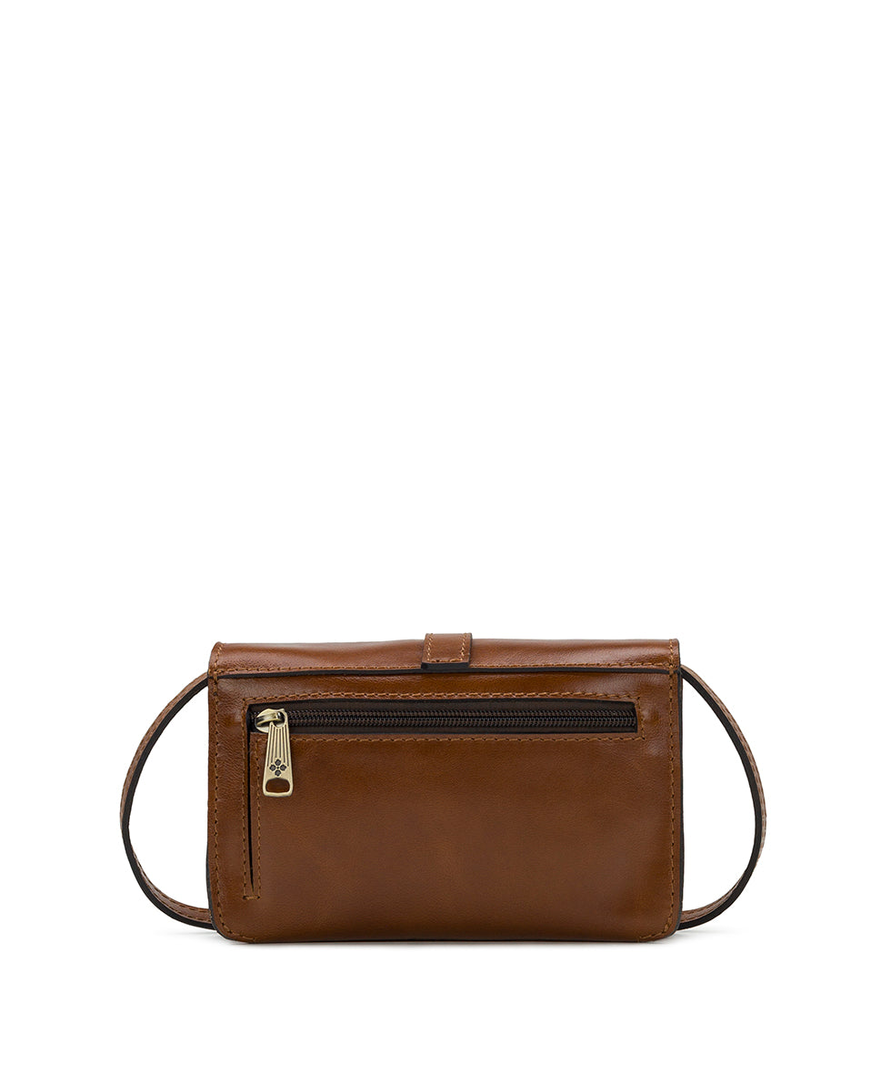Female - Torri Crossbody - Vintage Distressed Leather - cognac - by Patricia Nash - View 12 of 32