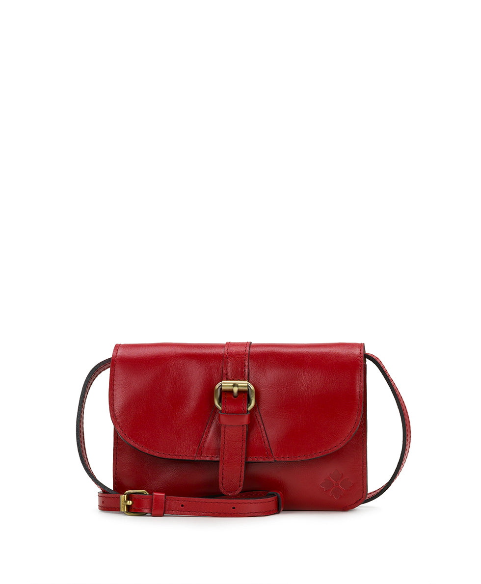 Female - Torri Crossbody - Vintage Distressed Leather - cognac - by Patricia Nash - View 21 of 32