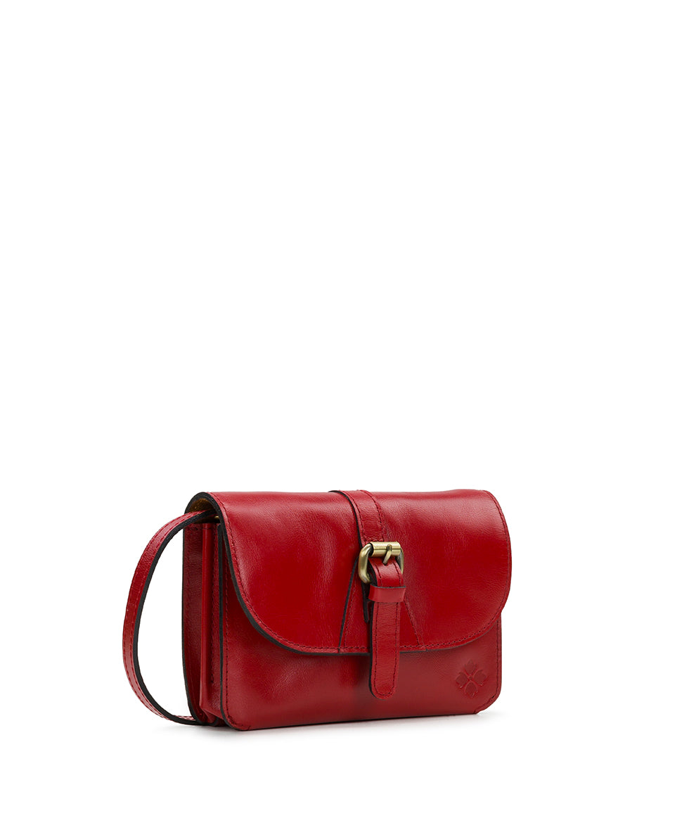 Female - Torri Crossbody - Vintage Distressed Leather - cognac - by Patricia Nash - View 23 of 32