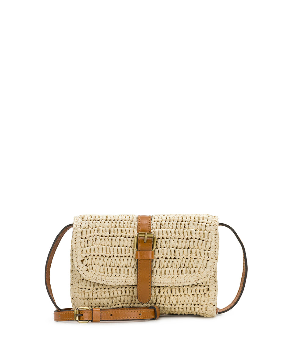 Female - Torri Crossbody - Specialty Woven - natural/light tan - by Patricia Nash - View 5 of 11