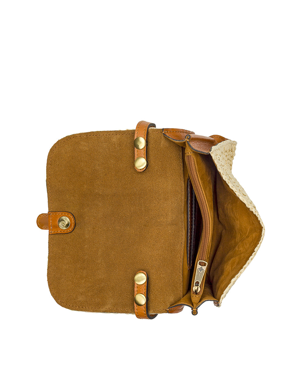 Female - Torri Crossbody - Specialty Woven - natural/light tan - by Patricia Nash - View 9 of 11