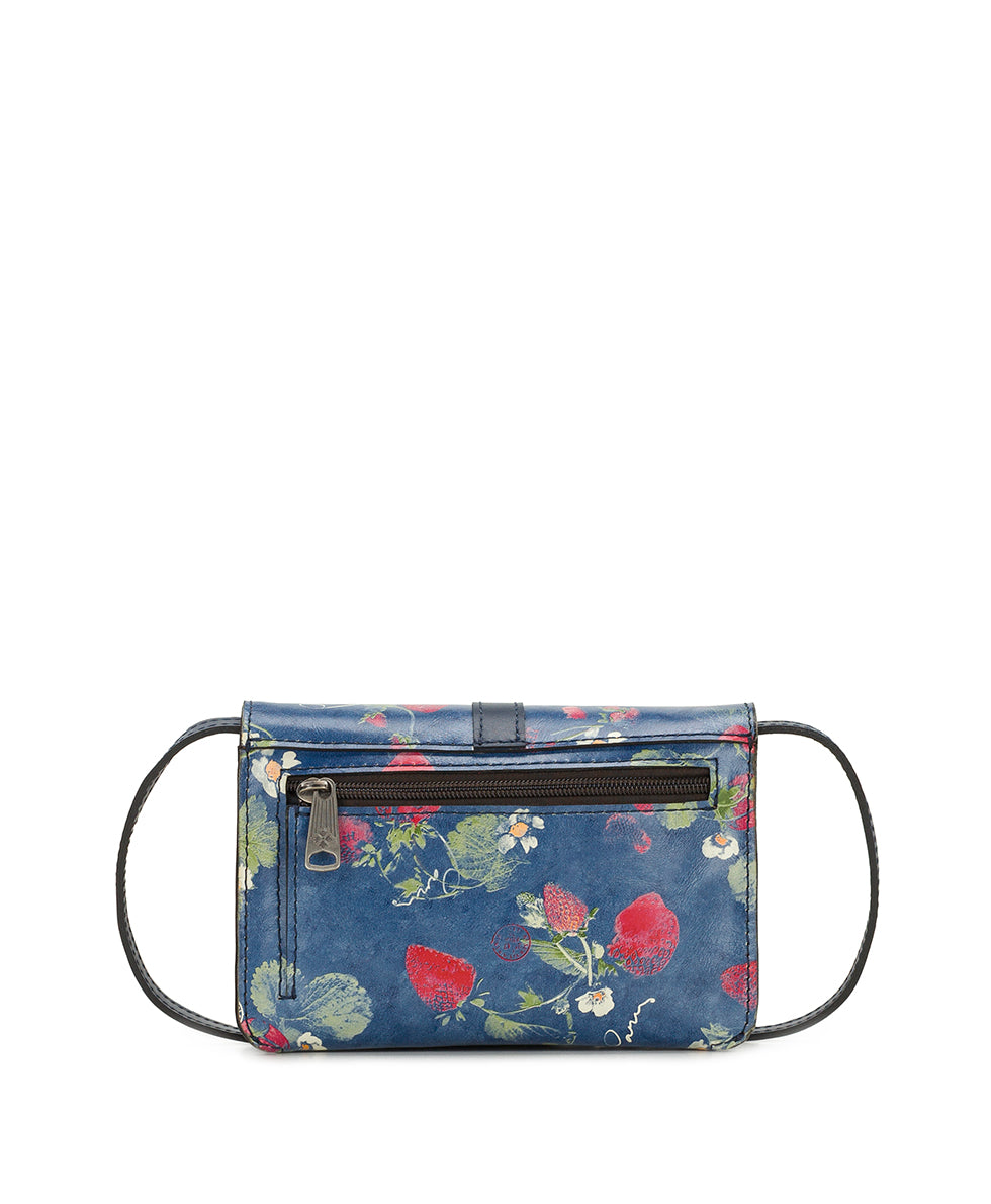 Female - Torri Crossbody - Parisian Strawberries - denim blue strawberry - by Patricia Nash - View 2 of 5