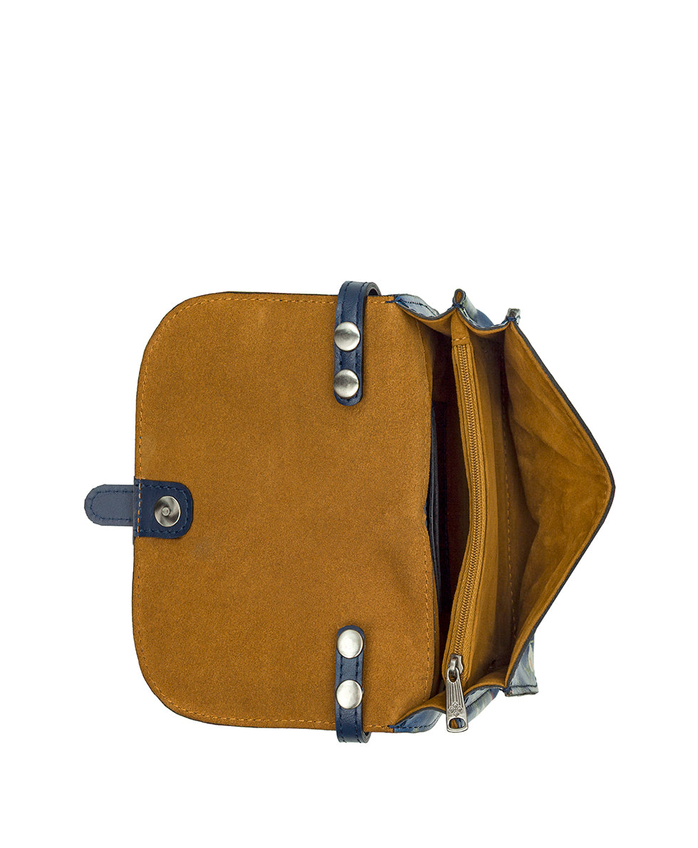 Female - Torri Crossbody - Parisian Strawberries - denim blue strawberry - by Patricia Nash - View 5 of 5