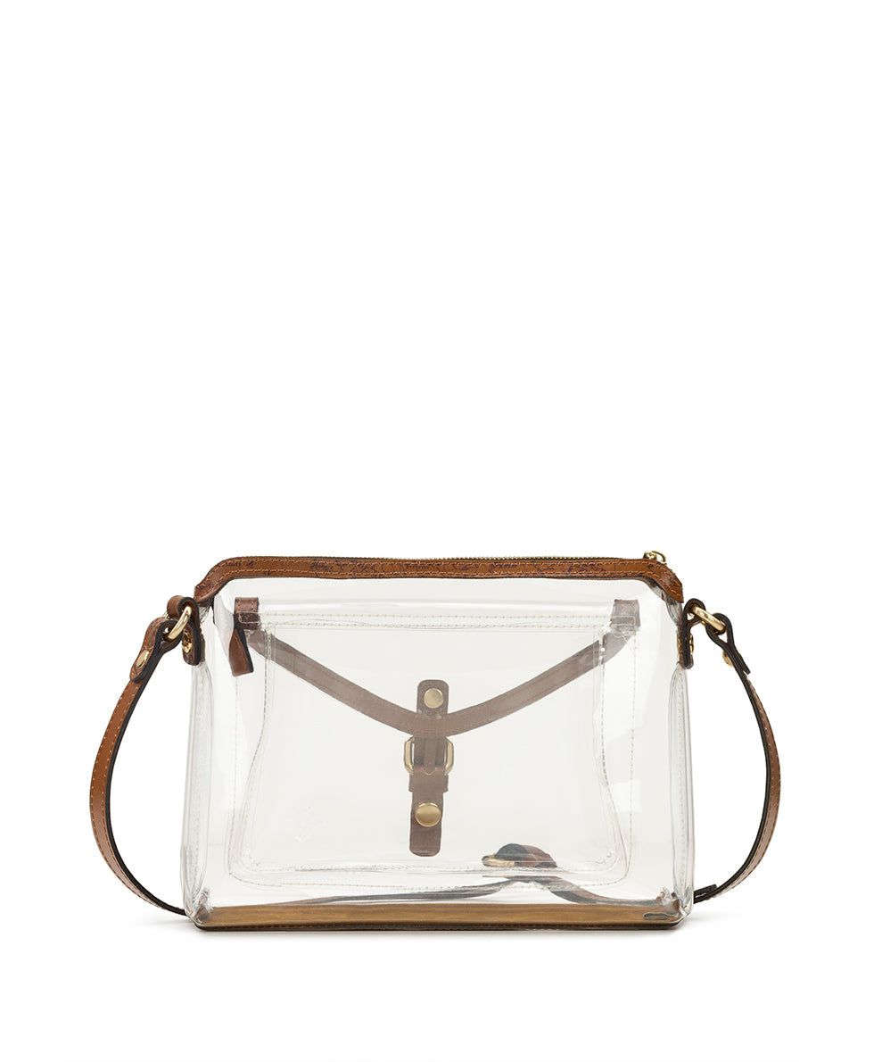Avellino Crossbody - Clear Bag - signature map - by Patricia Nash - View 2 of 4