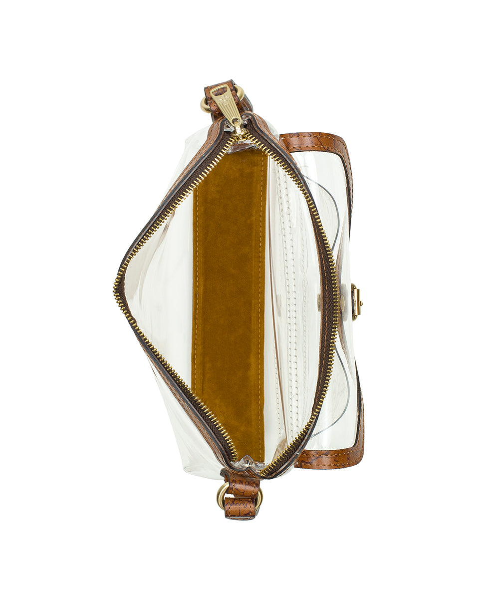 Avellino Crossbody - Clear Bag - signature map - by Patricia Nash - View 4 of 4
