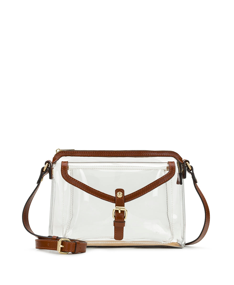 Avellino Crossbody - Clear Bag - tan - by Patricia Nash - View 5 of 5