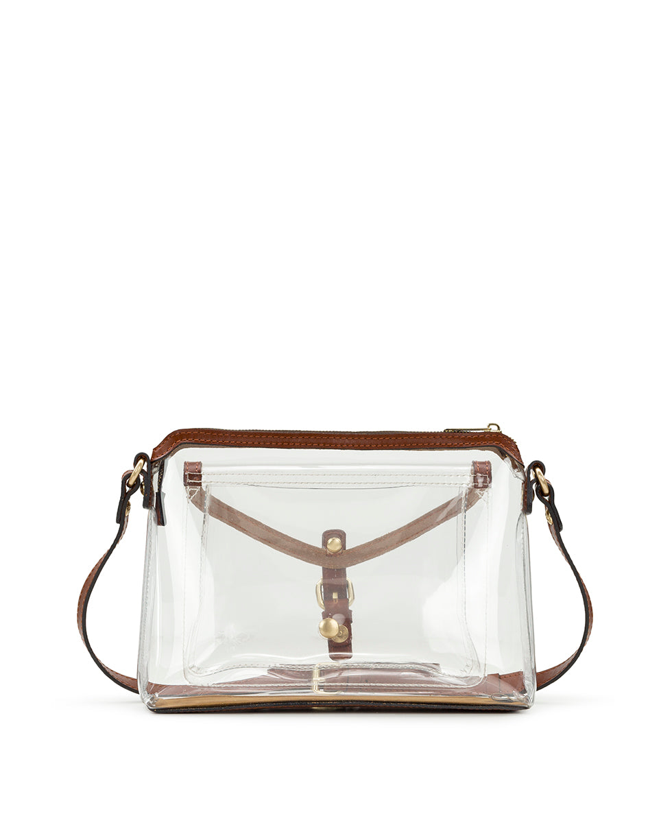 Avellino Crossbody - Clear Bag - tan - by Patricia Nash - View 2 of 5