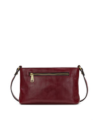 Aimee Crossbody - Vintage Distressed Leather — Maroon