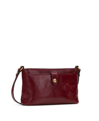 Aimee Crossbody - Vintage Distressed Leather — Maroon