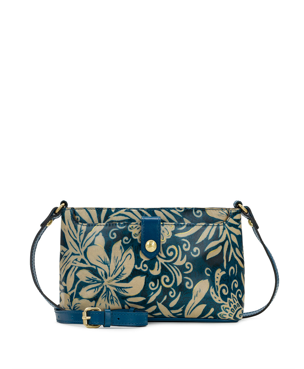 Female - Aimee Crossbody - Greek Floral Print - greek floral print - by Patricia Nash - View 1 of 5
