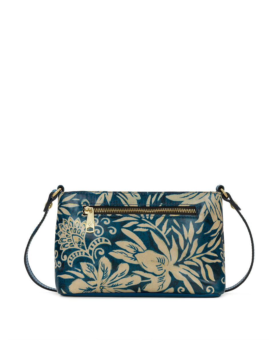 Female - Aimee Crossbody - Greek Floral Print - greek floral print - by Patricia Nash - View 2 of 5